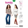 burda Schnitt 6227 Bluse im Boho-Stil