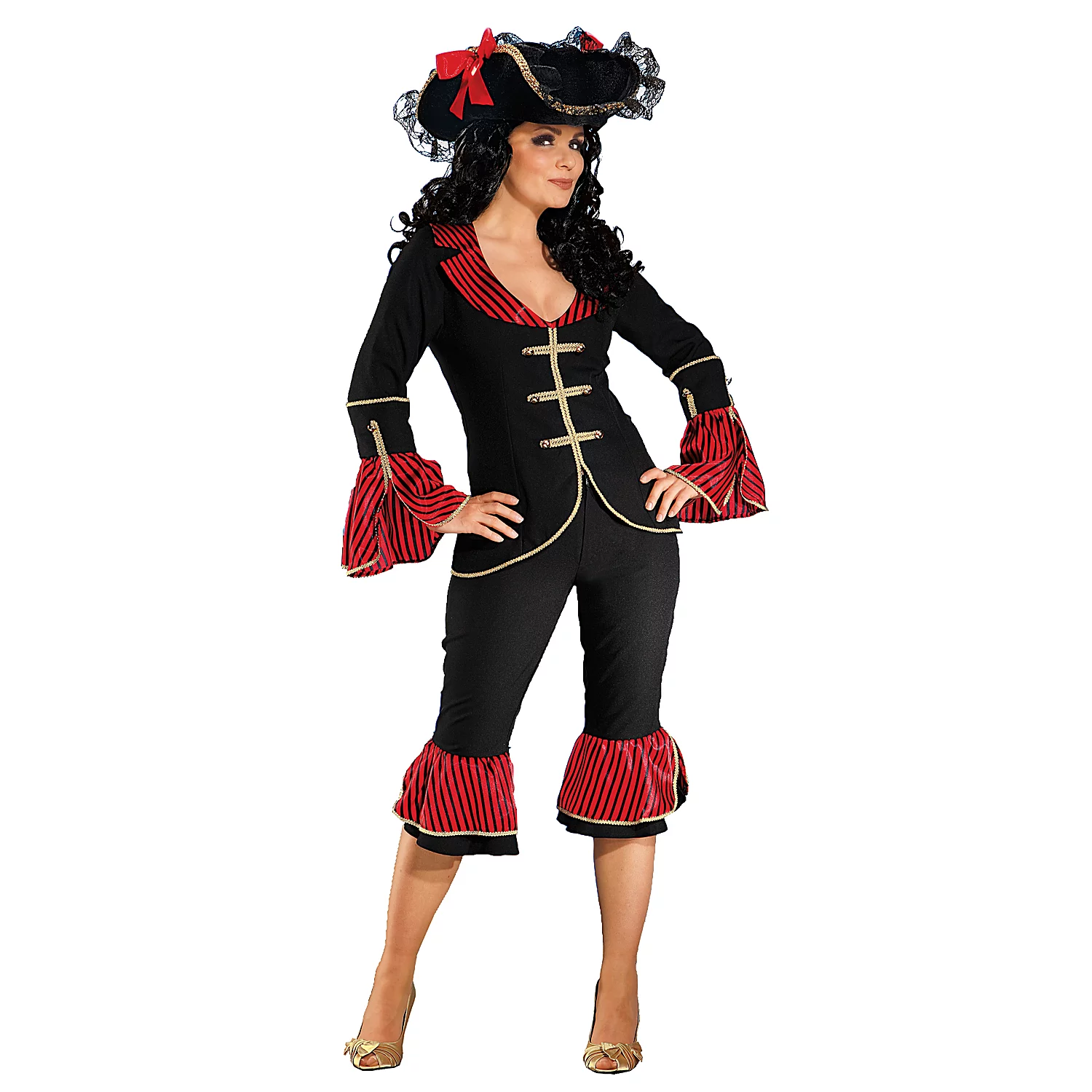 Piratenkostüm Black Pirate für Damen Image