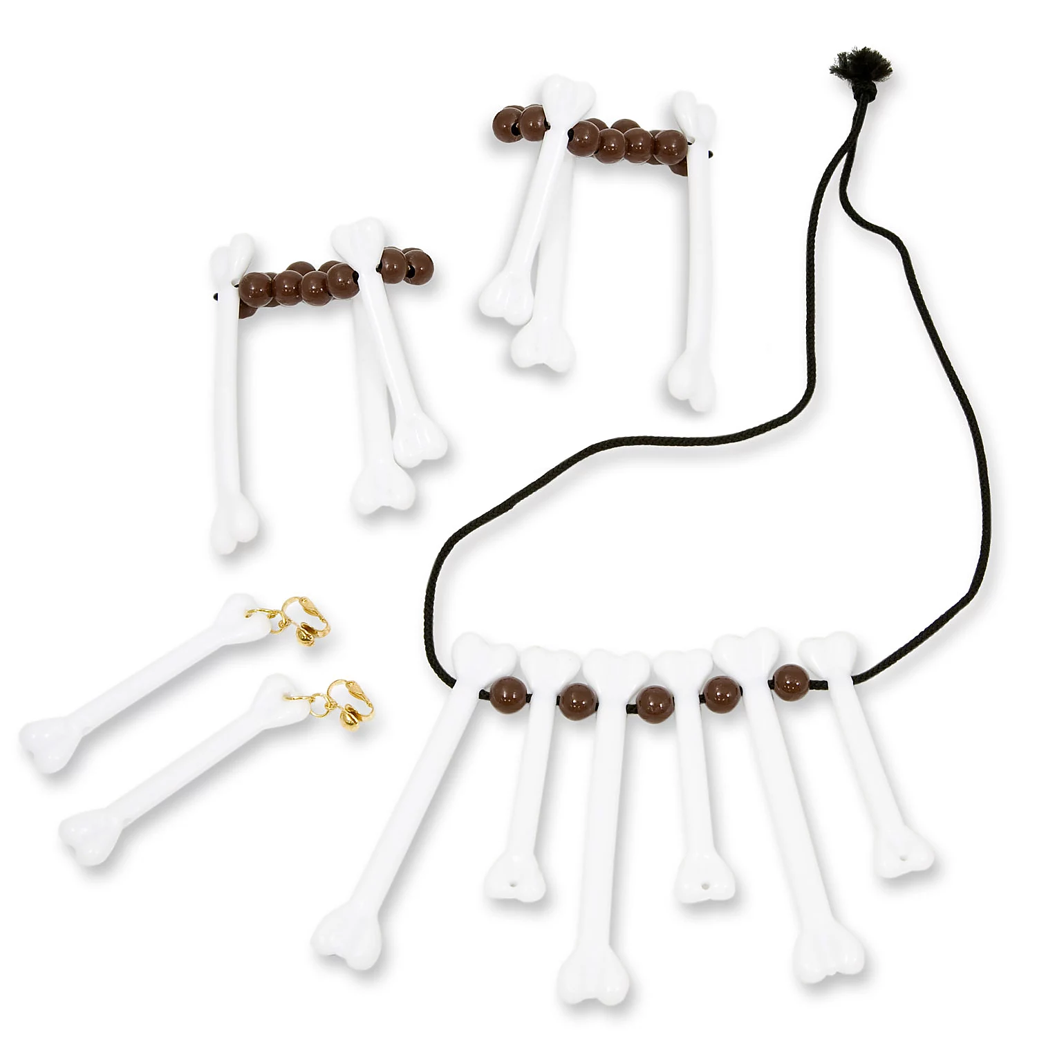 Schmuck-Set Knochen, 5-teilig Image