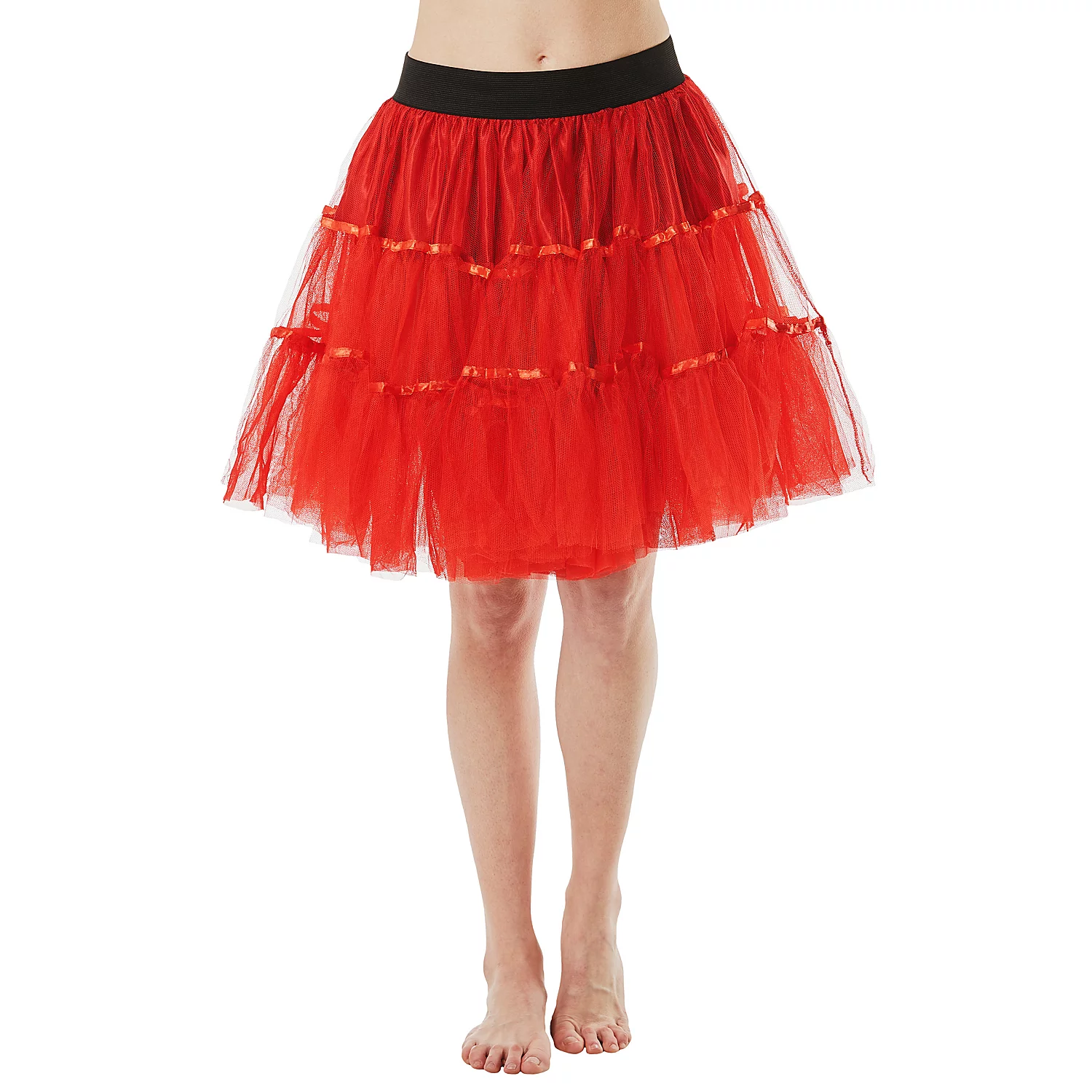 Tüllrock, rot, blickdicht Image