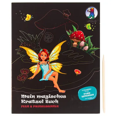 Ursus Kratzel Buch Feen & Prinzessinnen, 12 Bilder Image