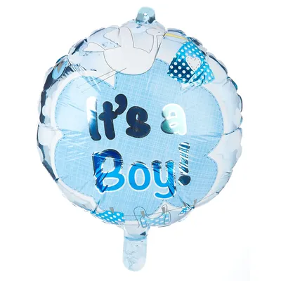 Folienballon It's a Boy, 45 cm Ø Image
