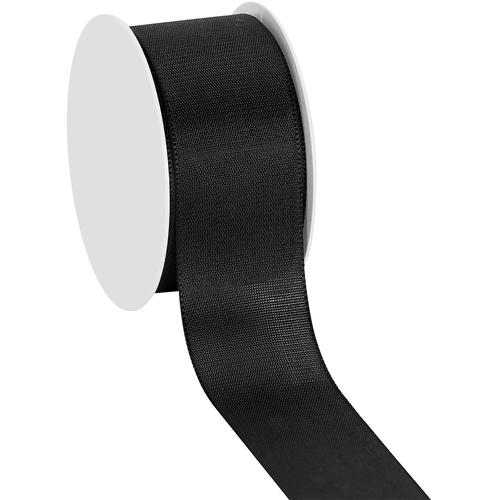 Stoffband, schwarz, 40 mm, 10 m