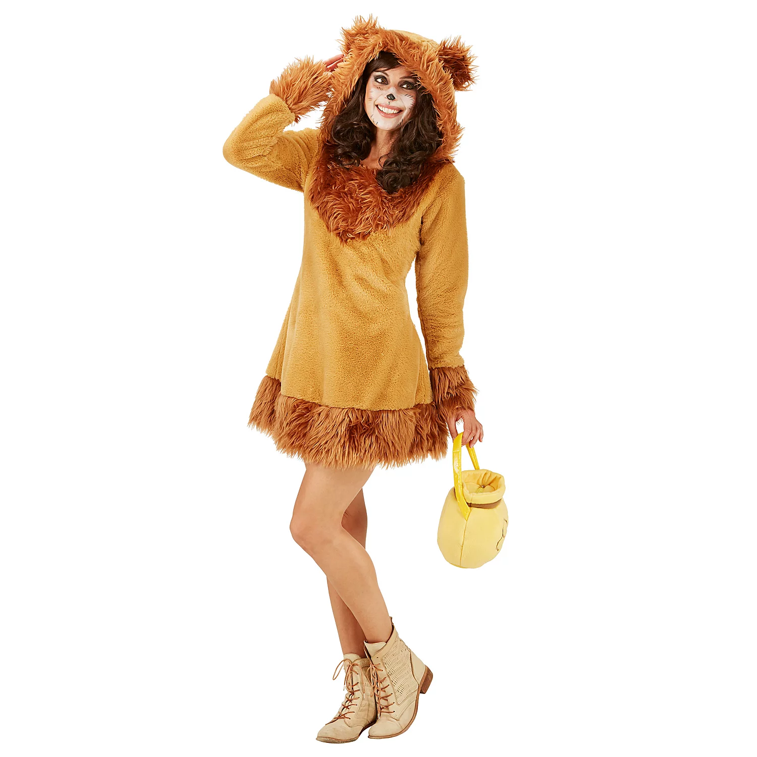 buttinette Braunbär-Kostüm für Damen Image