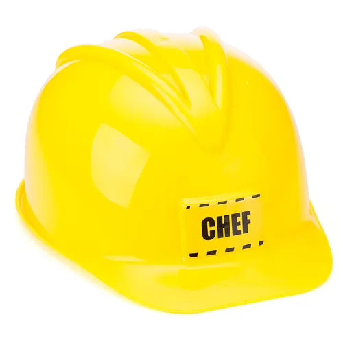 Kinder-Bauhelm Chef