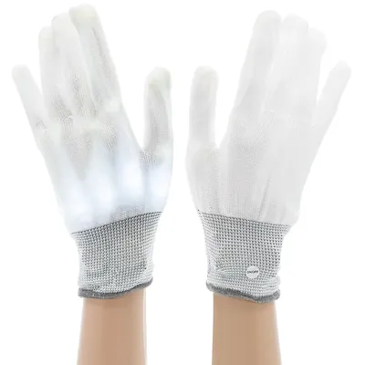 Handschuhe LED, weiß Image