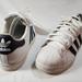 Adidas Shoes | Adidas White/Black Superstar Shoes Mens Sz 7 | Color: Black/White | Size: 7