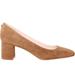 Kate Spade Shoes | Kate Spade Kylah Brown Suede Leather Pump Heel 6.5 | Color: Brown/Tan | Size: 6.5