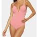 Jessica Simpson Swim | Jessica Simpson Scalloped Edge Swimsuit Size Xl | Color: Pink | Size: Xl