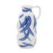 Bayou Breeze 2 Piece Colette Ceramic Table Vase Set Ceramic in Blue/White | 13 H x 16.73 W x 6.4 D in | Wayfair 9D089C08B7AF43DB995D3182829A3D72