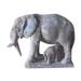 Dakota Fields Resin Elephants Sculpture Resin in Brown | 15.67 H x 21.65 W x 7.68 D in | Wayfair 368E2DDD017E4C11B9B3C9B5F0E4EE06