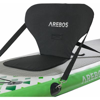 Kajak-Sitz für SUP Board Stand Up Paddle Surfboard Top Comfort - Schwarz - Arebos
