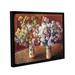 ArtWall Two Vases Gallery Wrapped Floater-Framed Canvas in White | 36 H x 48 W x 2 D in | Wayfair 0mon011a3648f