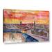 ArtWall Munich City Center View From St Peter Gallery Wrapped Canvas Canvas | 16 H x 24 W x 2 D in | Wayfair 0ble190a1624w