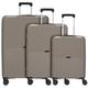 d & n - Travel Line 4000 4-Rollen Kofferset 3tlg. Koffer & Trolleys Herren