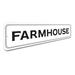 Lizton Sign Shop, Inc Farmhouse Aluminum Sign Aluminum in Black/Gray/White | 6 H x 24 W x 0.06 D in | Wayfair 4830-A624