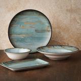 Turgla Home Cora 4 Piece Place Setting, Service for 1 Porcelain/Ceramic in Blue | Wayfair Set009-4