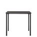 Bernhardt Design + PLANK Monza Outdoor Table Metal in Black | 28.75 H x 31.5 W x 31.5 D in | Wayfair 9203-01-BK-01-FM01