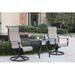 Three Posts™ Heathcote 3-Piece Patio Bistro Set w/ 24" Round Ice Bucket End Table Metal | 24 W x 24 D in | Wayfair 6E252D38732E43F1951BF70B2F4763D0