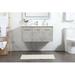 Breakwater Bay Wallsend 40" Wall-Mounted Single Bathroom Vanity Set Wood/Marble in Gray | 19.61 H x 39.76 W x 18.31 D in | Wayfair