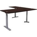 Fully Height Adjustable 71" x 84" Executive L-Desk