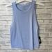 Nike Tops | New W/ Tags Nike Blue Cut Out Hem Tank Top Medium | Color: Blue | Size: M