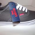 Levi's Shoes | New Mens Levis Stan Buck Canvas Size 11 Med Gray! | Color: Gray/White | Size: 11