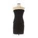 B44 Dressed Cocktail Dress - Sheath: Black Solid Dresses - Women's Size Medium