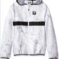 Adidas Jackets & Coats | Adidas Marble Windbreaker | Color: Black/White | Size: Xs