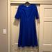 Anthropologie Dresses | Anthropologie Boden Bright Blue Classy Dress 6l Euc | Color: Blue | Size: 6l