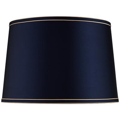 Springcrest Navy Blue Shade with Navy and Gold Trim 14x16x11 (Spider)