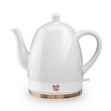 Pinky Up Noelle 1.5 qt. Ceramic Electric Tea Kettle Ceramic in Gray | 10.21 H x 5.7 W x 10 D in | Wayfair 5867