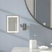 Wrought Studio™ Allisyn LED Modern & Contemporary Makeup Mirror Metal in Gray | 9 H x 7 W x 4.75 D in | Wayfair A25939A571884C2988BAFFBE4276AA7D