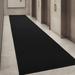 Black 31 x 0.2 in Living Room Area Rug - Black 31 x 0.2 in Area Rug - Latitude Run® Aletta Machine Washable Non-Slip Solid Area Rug For Hallway Runner, Living Room, Entryway Rug Nylon | Wayfair