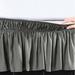Red Barrel Studio® Undercliff Easy Wrap Elastic Ruffled 16 Bed Skirt, Polyester in Gray | 60 W in | Wayfair A00475037AD3492CAF0F31BAAC6F282A
