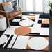 Black/Brown 60 x 0.43 in Area Rug - AllModern Antoni Handmade Wool Ivory/Black/Brown Rug Cotton/Wool | 60 W x 0.43 D in | Wayfair