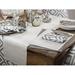 Alcott Hill® Beckles Shimmering Design Ribbed 19" Cotton Placemat Cotton in Gray/White | 19 W x 13 D in | Wayfair 9C237F05016F47F6AE280B45EAF2E15C