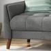 Wade Logan® Greenmont 31.5" Square Arm Loveseat Polyester in Gray | 32.68 H x 52.75 W x 31.5 D in | Wayfair 11FE5176D6094E1B912A9FC1049CC44C