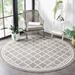 White 84 x 0.39 in Area Rug - Lark Manor™ Ammundsen Geometric Dark Grey/Beige Area Rug Polypropylene | 84 W x 0.39 D in | Wayfair