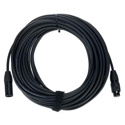 Stairville PDC3BK IP65 DMX Cable 20m 3pin