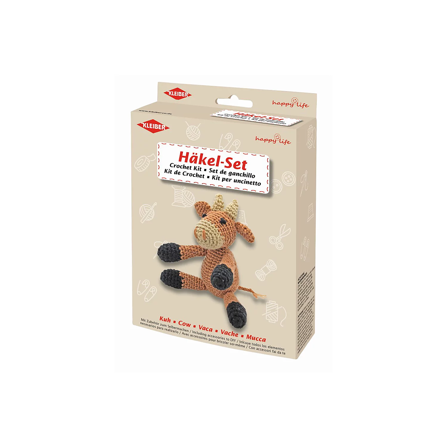 Kleiber Häkel-Set Kuh Image
