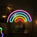 XYXP – jolie enseigne au néon arc-en-ciel lumière LED arc-en-ciel/lampe pour décor de dortoir