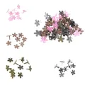 MIAOCHI DIY Pastel Flower Brads Scrapbooking Embellissement Décoration et cadeau de vacances