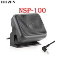 NSP-100 Mini Externe Haut-Parleur Mobile Radio Microphone pour MendYaesu ICOM Ham Autoradios