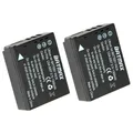 2 pièces CGA-S007E CGA S007E SHouseS007A BCD10 Caméra Batterie pour Panasonic DMC TZ1 TZ2 TZ3 TZ4