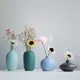 Vase à fleurs en céramique coloré de Style japonais Mini Vase minimaliste de bureau Vase de