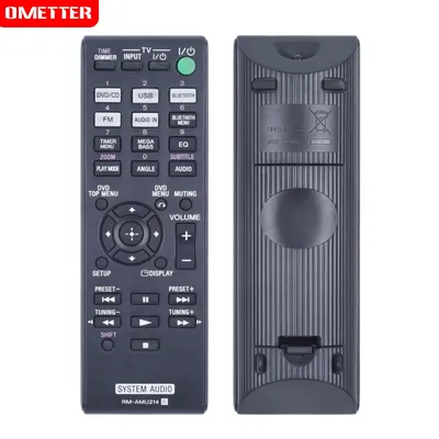 Pour Sony Système CMT-SBT40D Audio Tout Neuf Télécommande RM-AMU214
