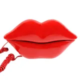 Téléphone à lèvres en forme de b...