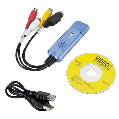 Adaptateur de Capture Audio-vidéo H1111Z USB 2.0 carte de Capture VHS DVD DVR TV convertisseur