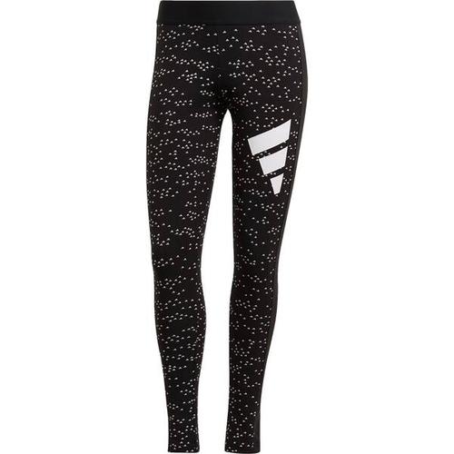 ADIDAS Fußball - Textilien - Hosen 3 Bar Leggings Damen, Größe XS in Schwarz/Weiß